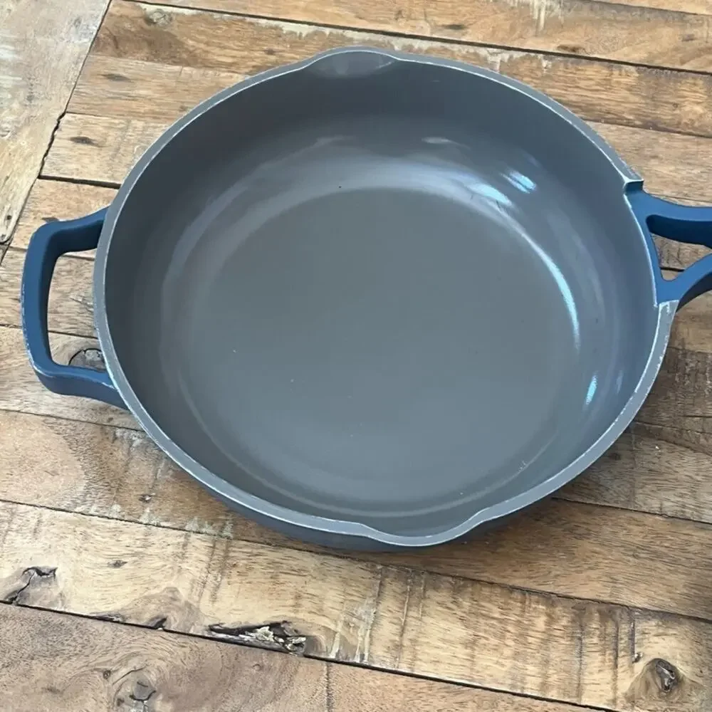Our Place Always Pan Nonstick Cooking Pan Blue Salt Color Toxin-Free Ceramic